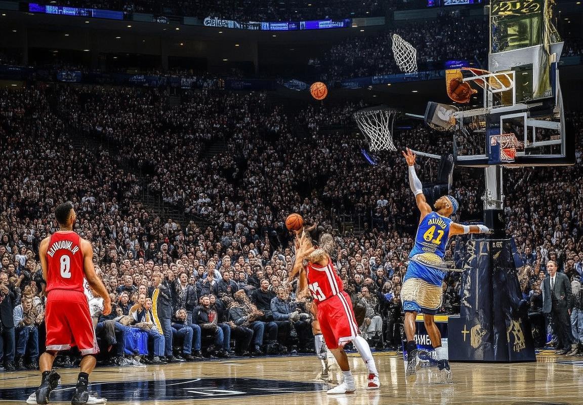 2019NBA篮网VS勇士巅峰对决回顾：火花碰撞与激情演绎(图1)