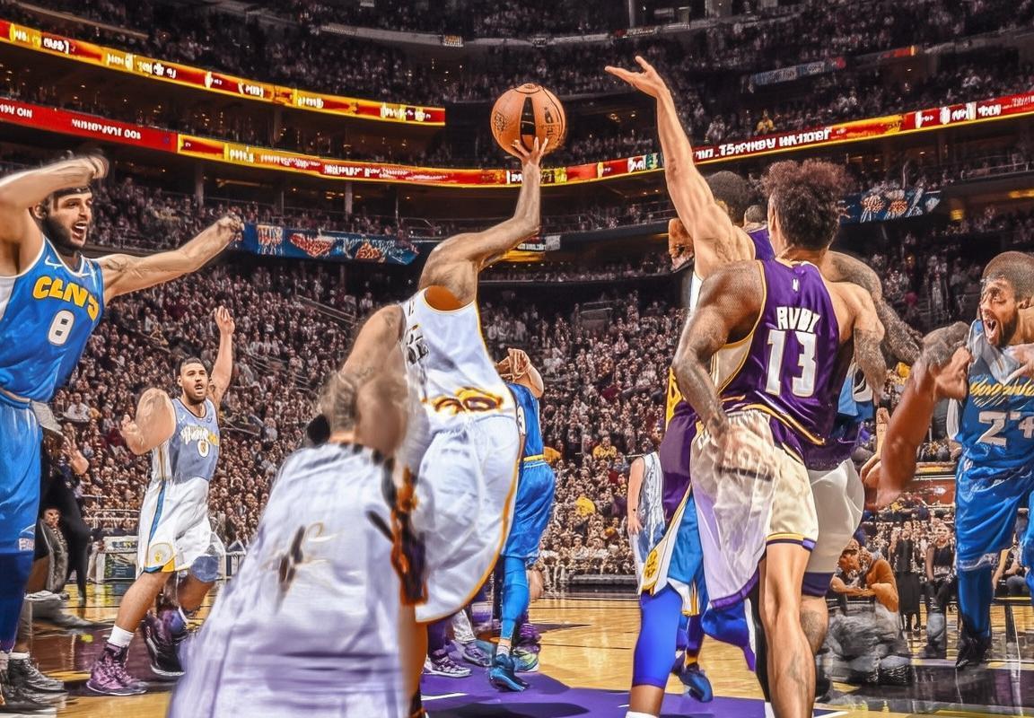 2018年NBA骑士掘金巅峰对决：精彩瞬间与战术解析(图1)