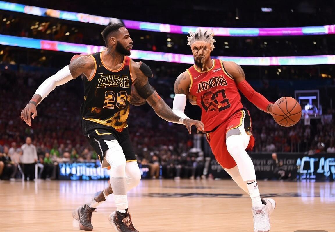 2015年NBA经典对决：骑士VS鹈鹕勒布朗与戴维斯巅峰对决(图2)